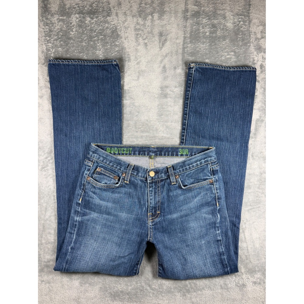 Vintage J.Crew Women's Low Mid Rise Classic Bootcut Jeans 30R Y2K 00s Western